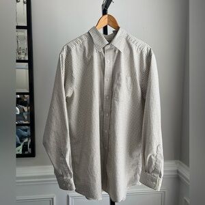LL Bean mens buttondown shirt size Large